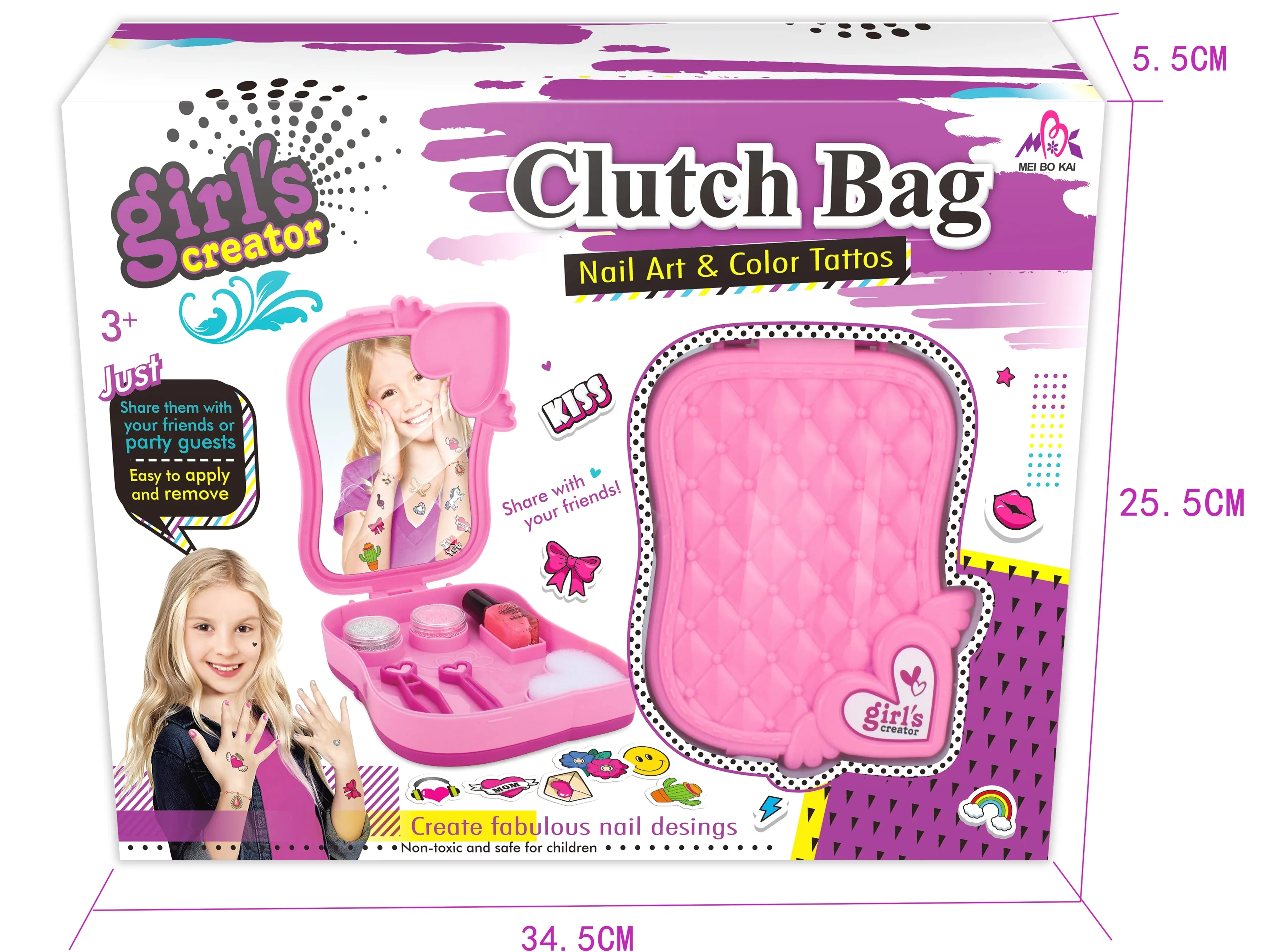 Nail tattoo suit (KV)