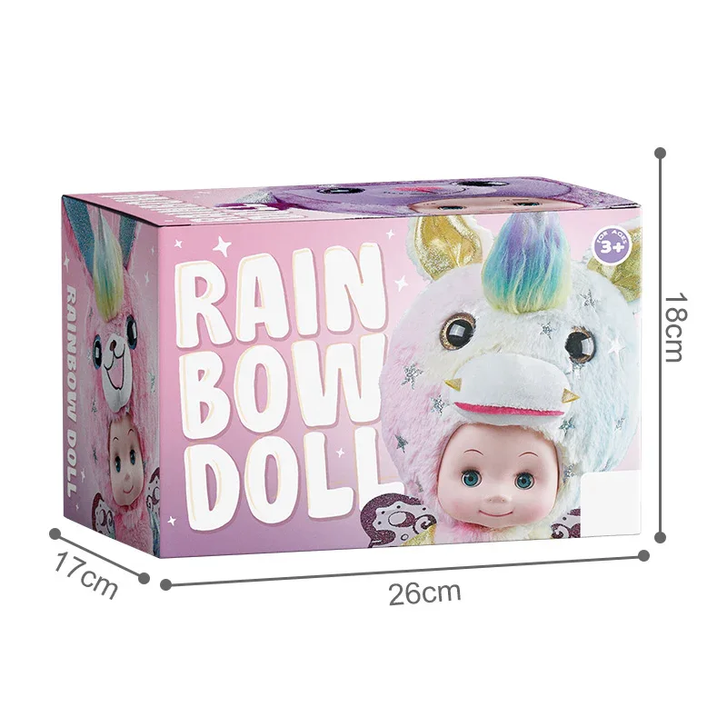 Rainbow Doll - Pink And Blue