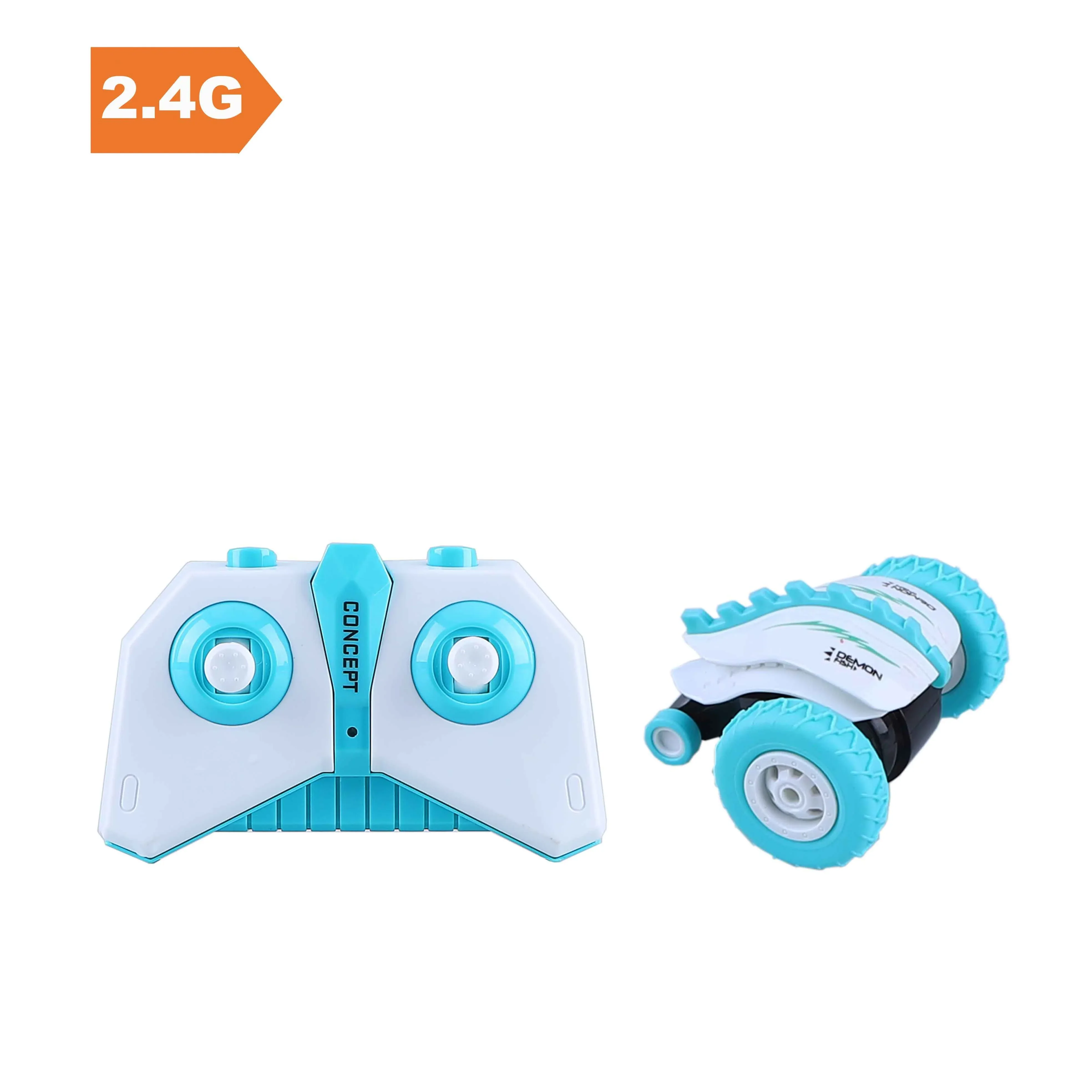 Stunt Minit Rc Car 2 Wheels-Blue