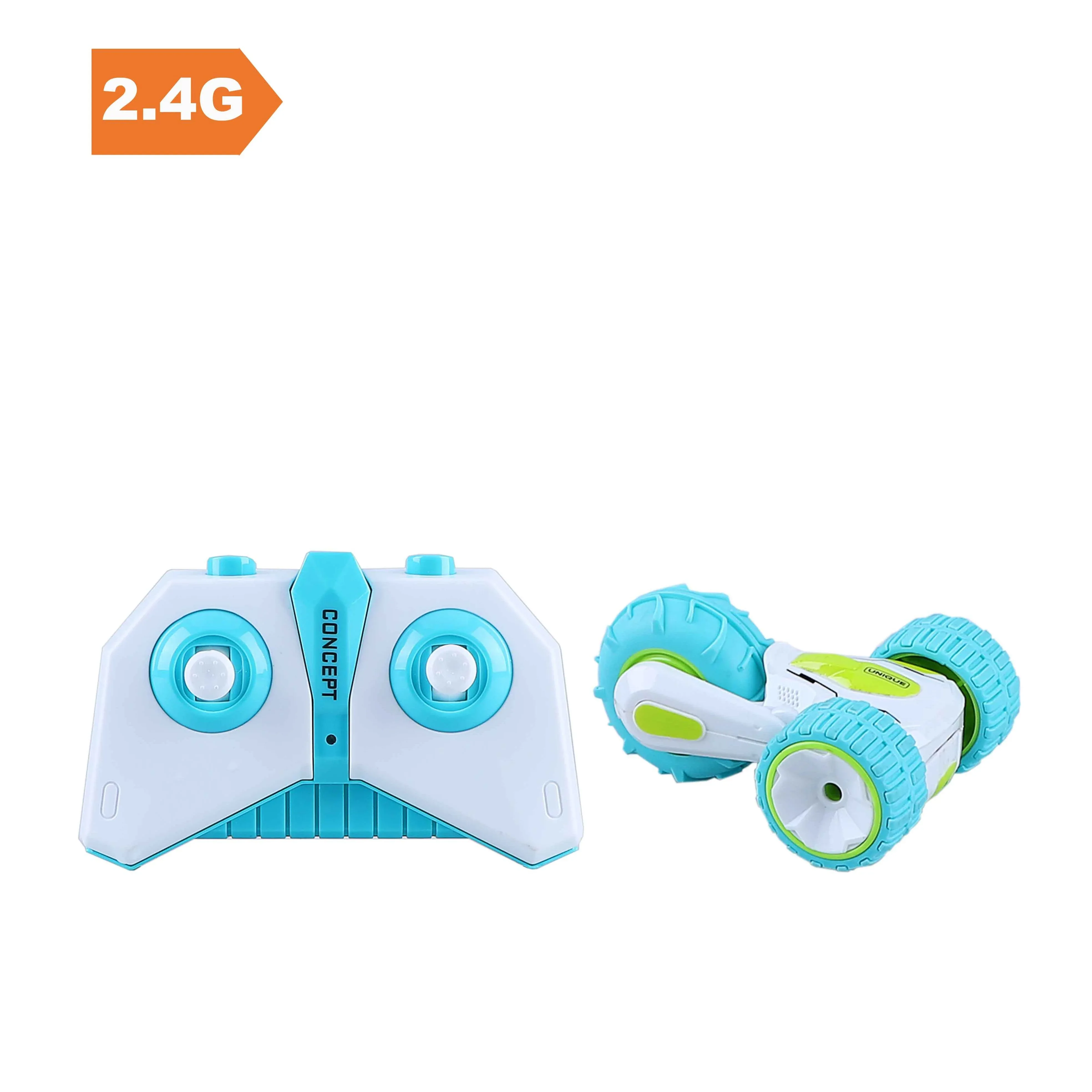 Stunt Mini Rc Car 3 Wheels-Blue