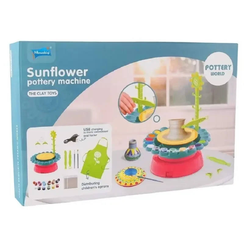 Sunflower Pottery Machine - Red
