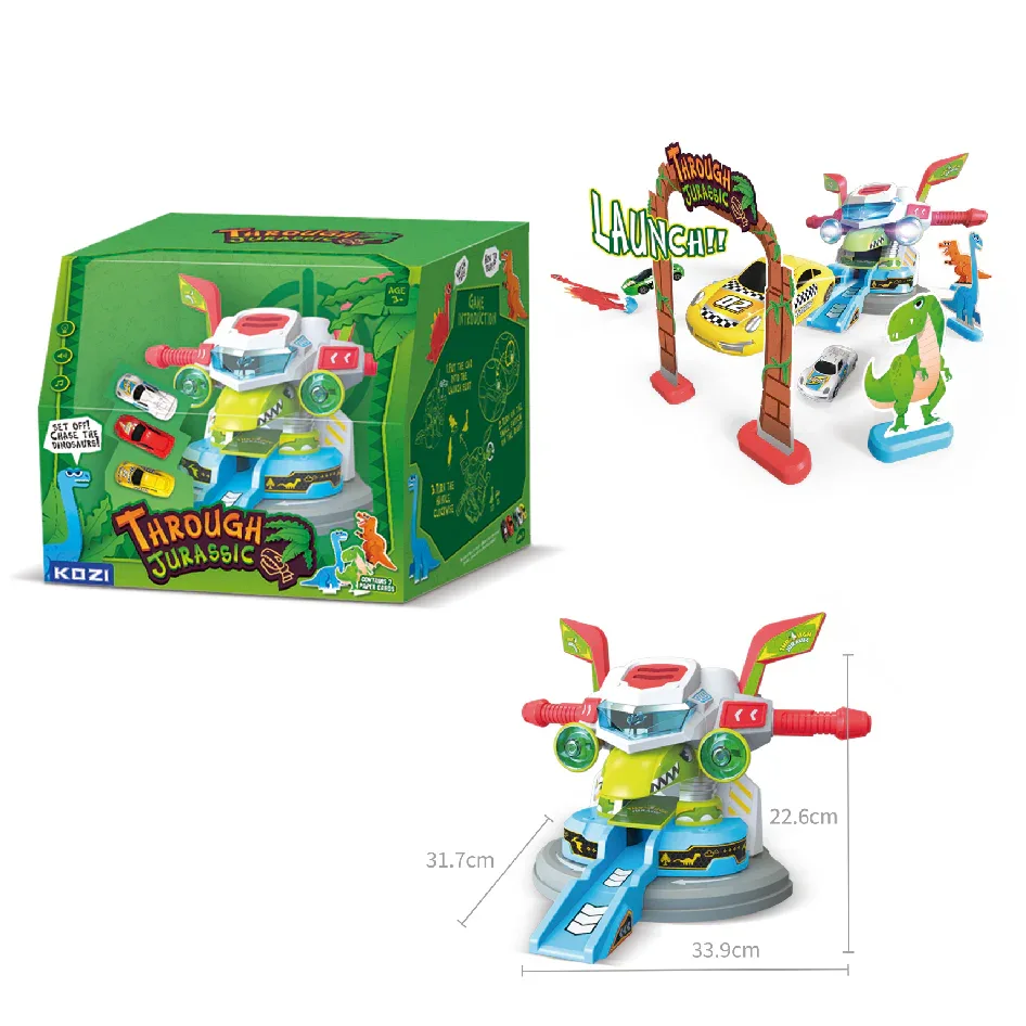 Through Jurassic With Lights And Sounds