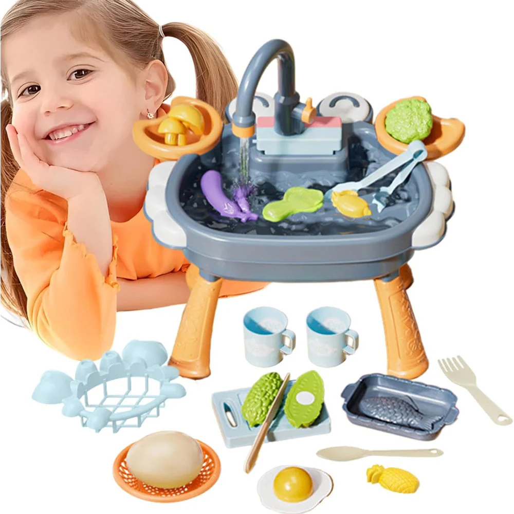 مجموعة ألعاب مطبخ مائية للأطفال