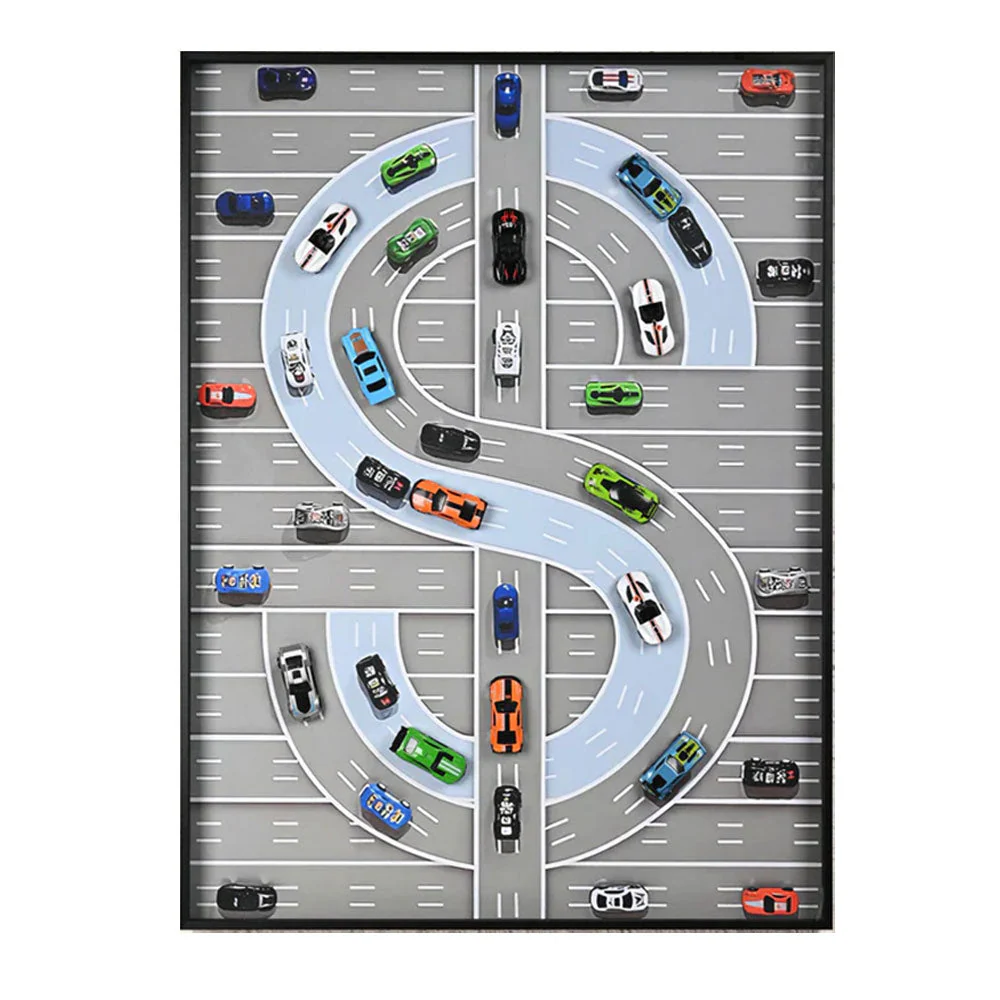 إطار لحركة مرور السيارة فني