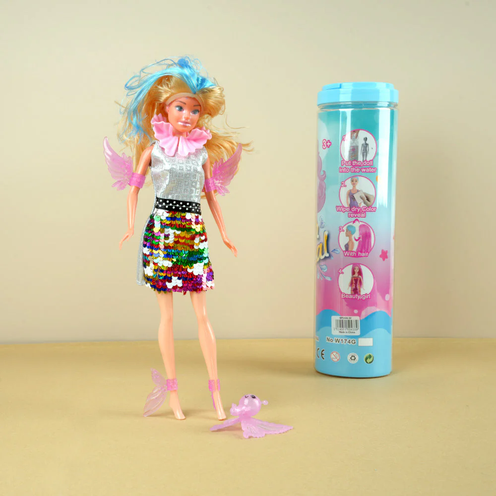 باربي تكشف الألوان