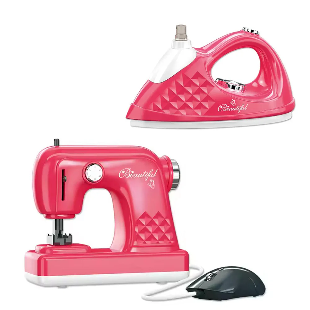 ماكينة الخياطة والمكواة