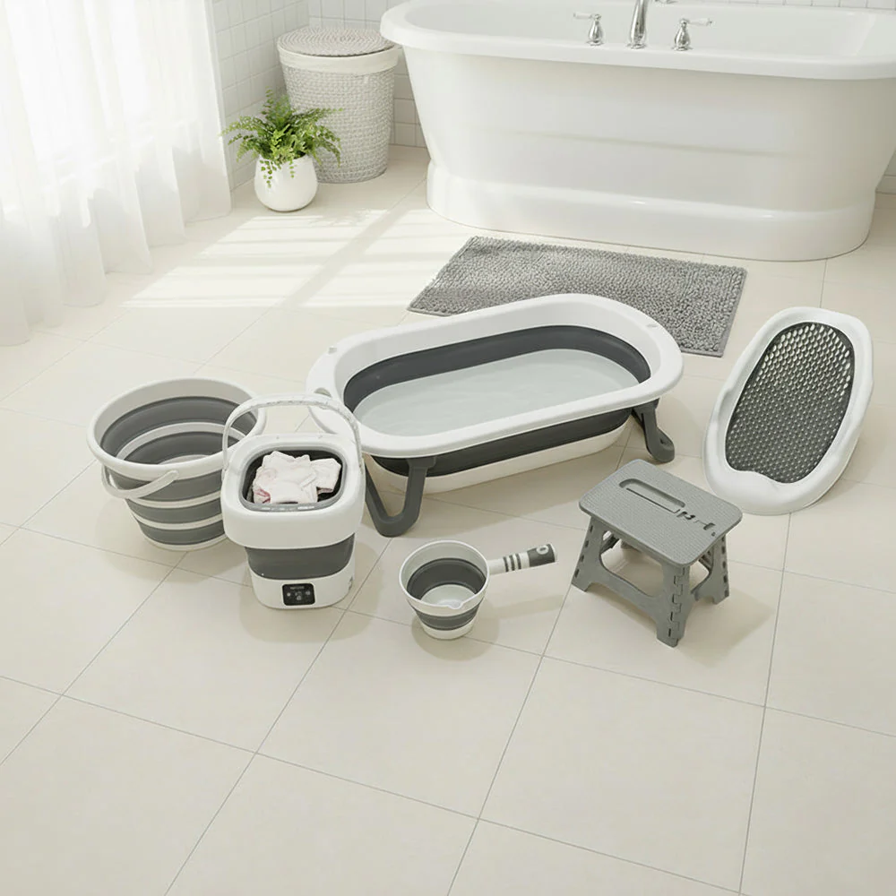 مجموعة حوض استحمام