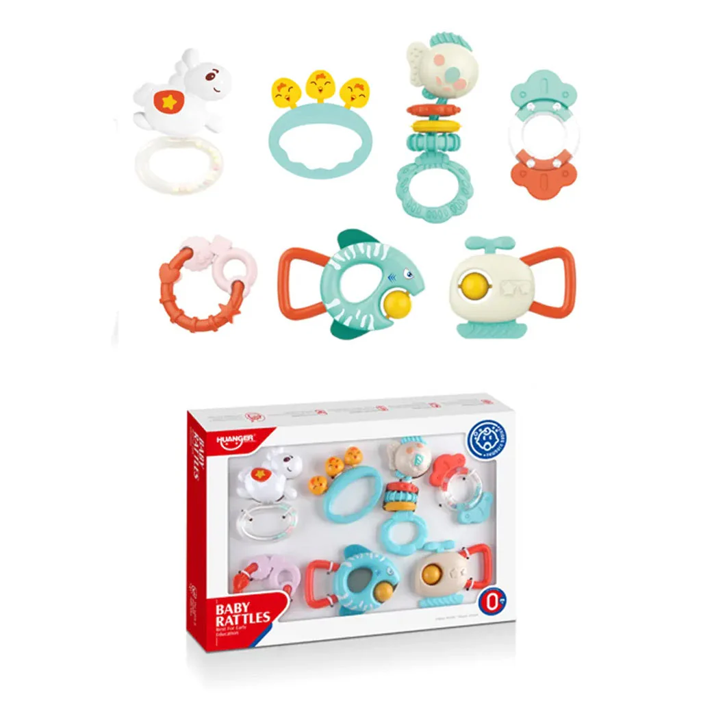 ألعاب خشخيشة وأسنان للأطفال