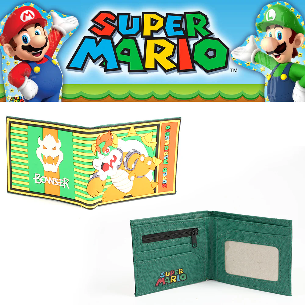 محفظة Super Mario – تصميم شخصية باوزر الكلاسيكية 18