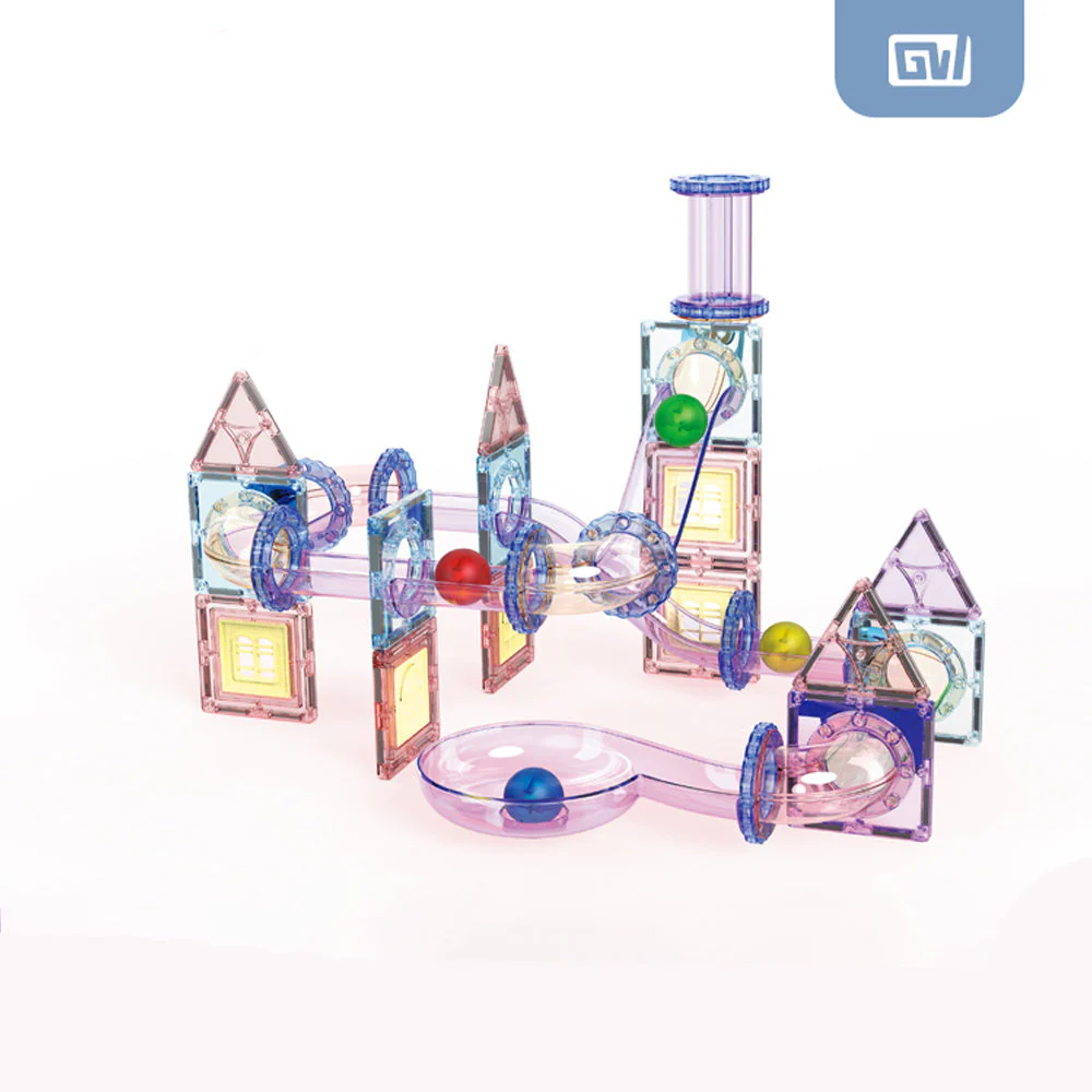 متاهة البناء المغناطيسية مع الكرات