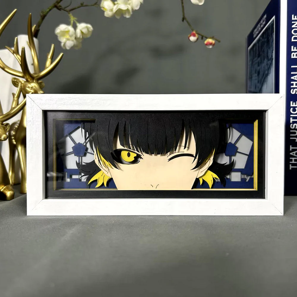 ZDD-53 صندوق إضاءة على شكل عيون أنمي