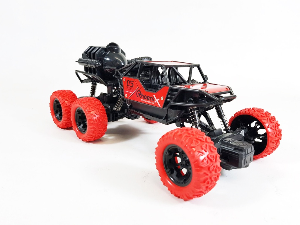 سيارة جريت اكشن 6*6 احمر