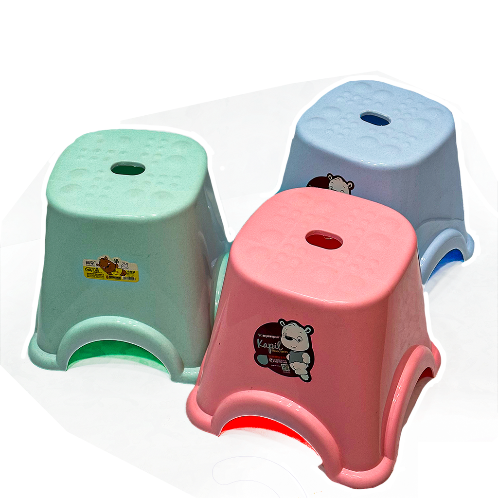 كرسي بلاستيك - وردي