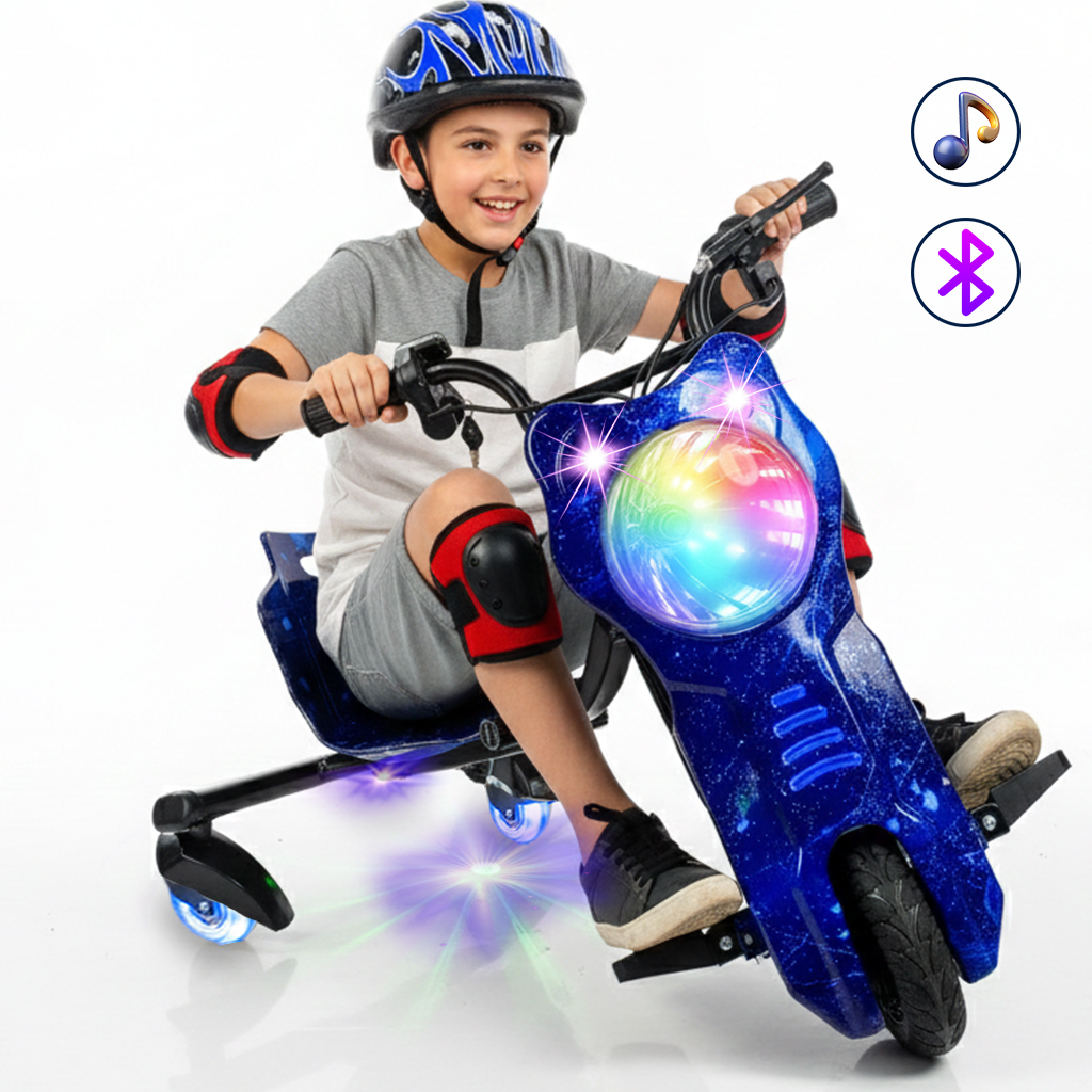 سكوتر دريفت 36 فولت كبير - ازرق