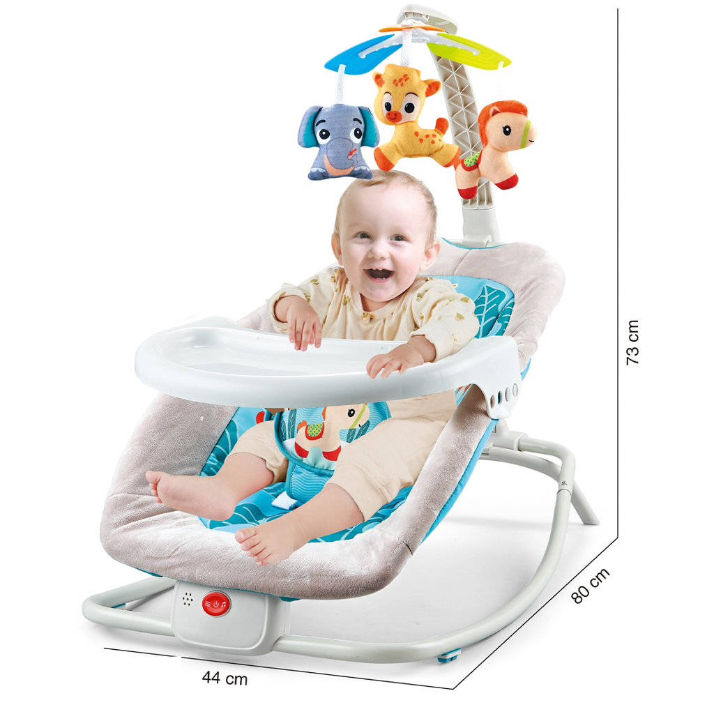 كرسي مواليد متعدد الوظائف - ازرق