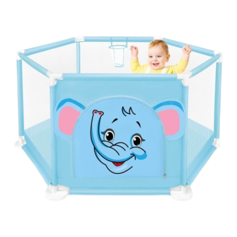 حاجز طفل مع 50 كرة ازرق