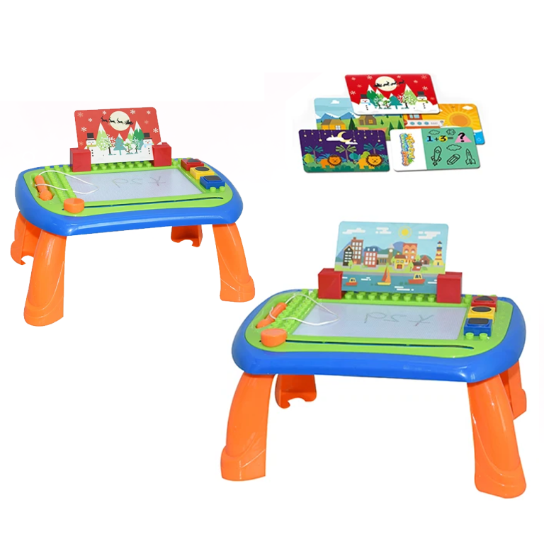 طاولة الرسم 3 في 1 - اخضر