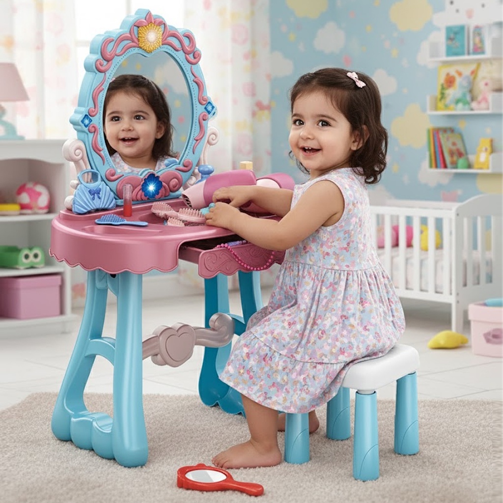 تسريحة مع ادوات