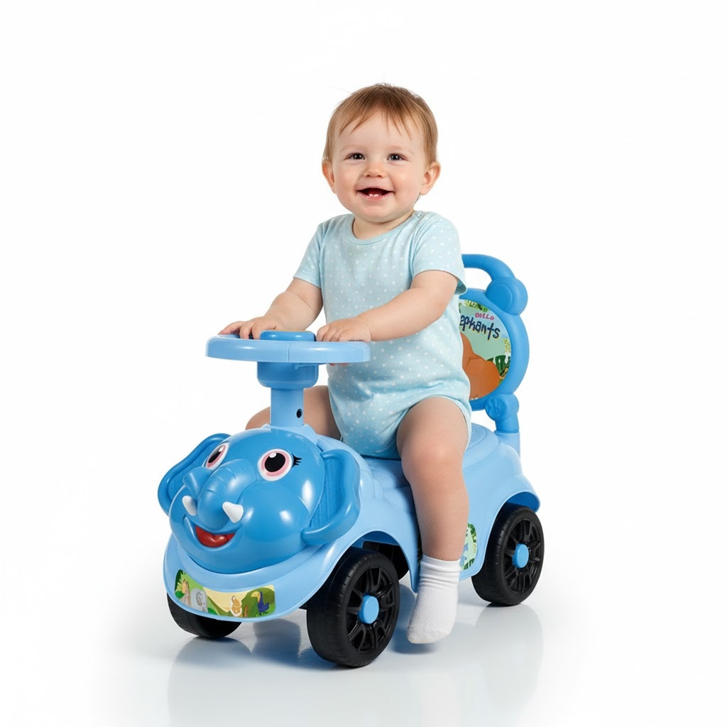 عربة دز الفيل - ازرق