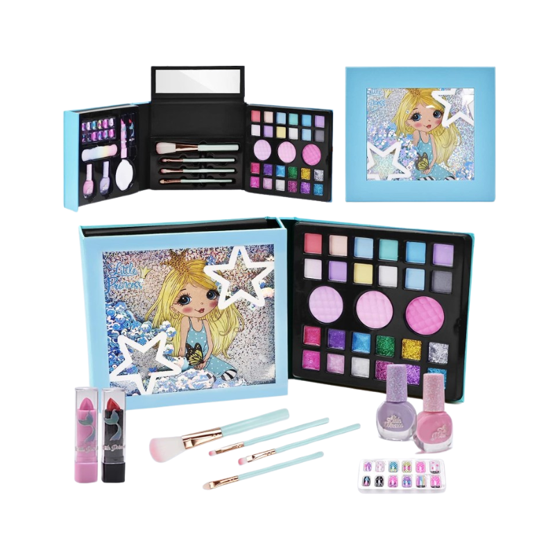 بوكس مكياج حقيقي - ازرق