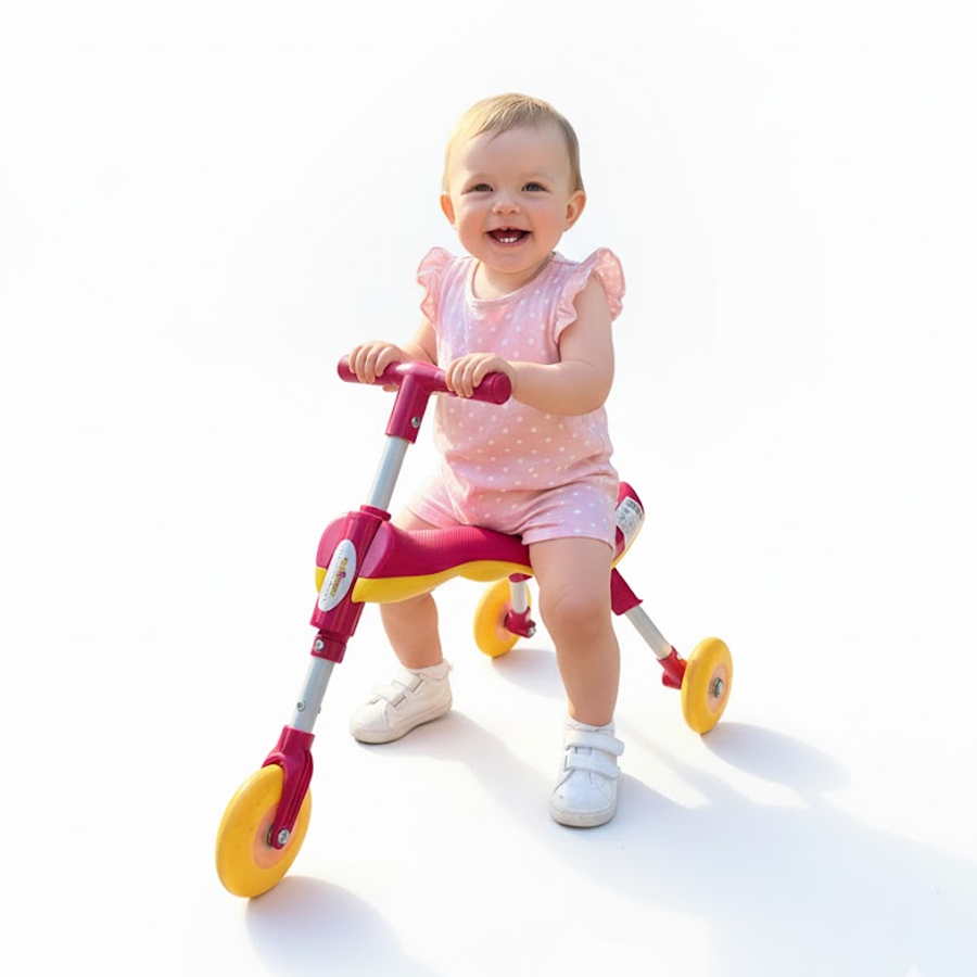 قاري نملة يتصفط - وردي