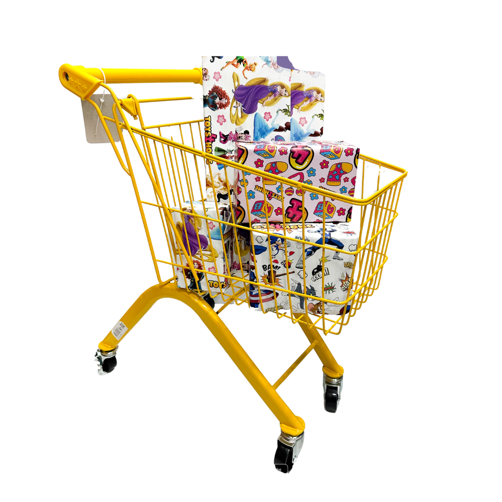 عربة قرقيعان- أصفر