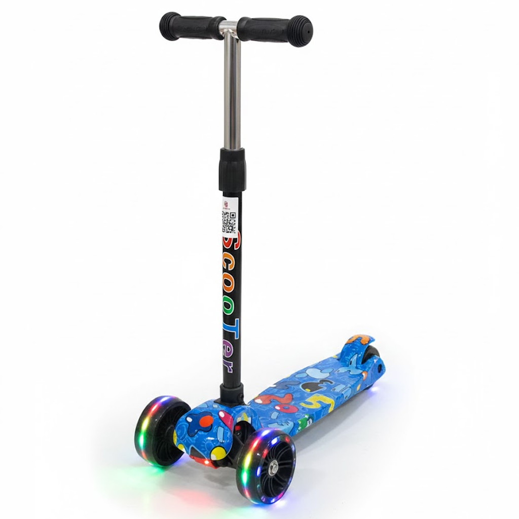 اسكوتر تواير مضيئة - ازرق