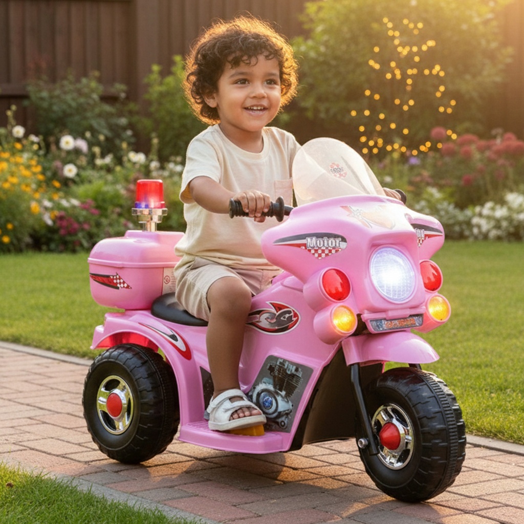 سيكل شحن صغير - وردي