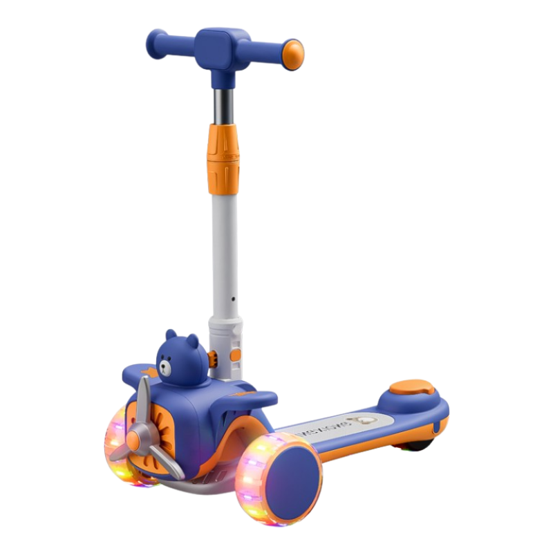 اسكوتر الطيارة - ازرق