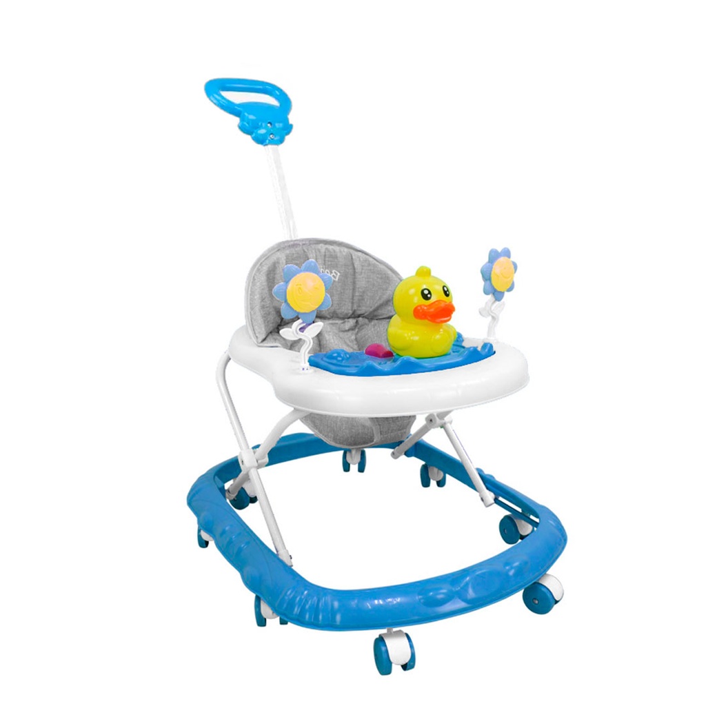 مشاية الاطفال مع عصايا - ازرق