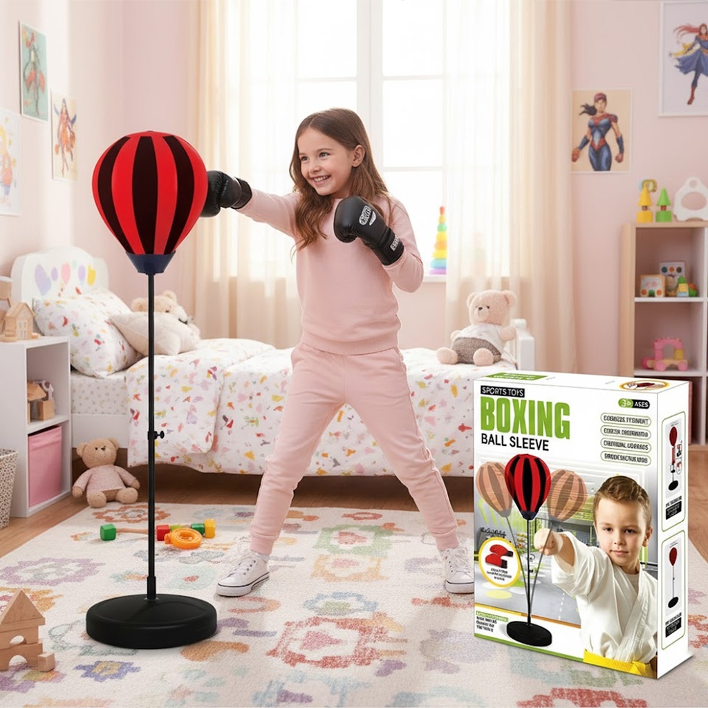 لعبة ملاكمة مع قفازات