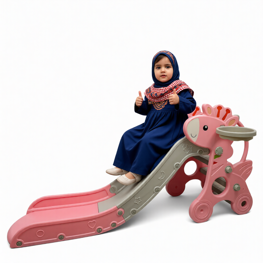 زحلاقية الاطفال - وردي