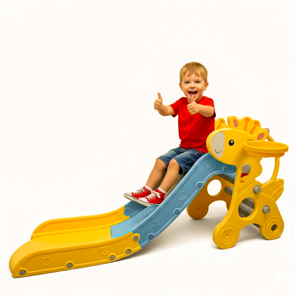 زحلاقية الاطفال - اصفر