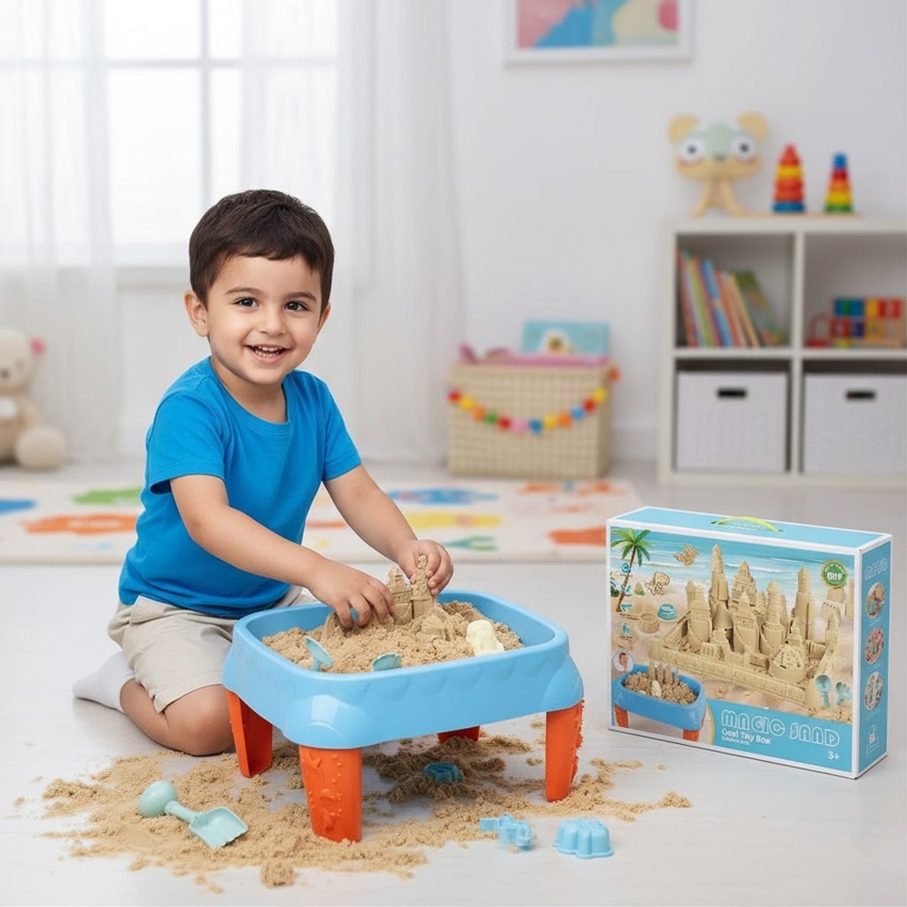 طاولة الرمل السحري 49 قطعة