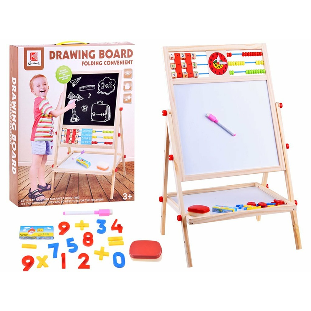 سبورة خشب مع ادوات