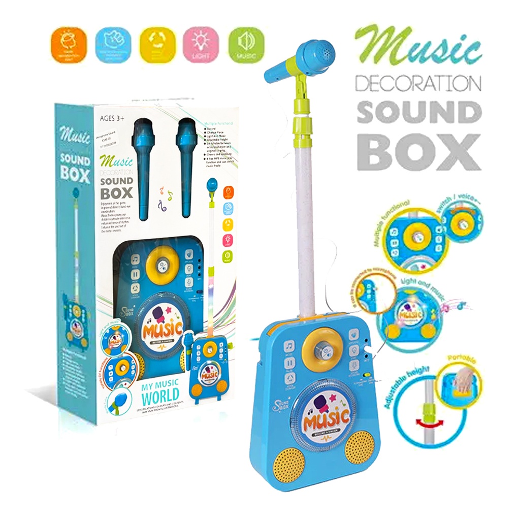 سماعة مع مايك ازرق