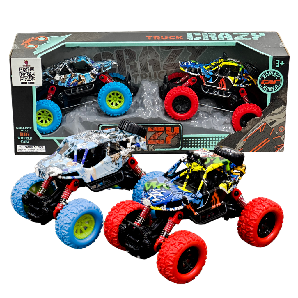 السيارة المجنونة 2 في1