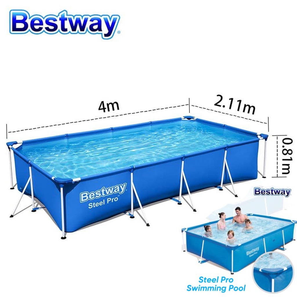 حوض مستطيل 400*211*81 سم