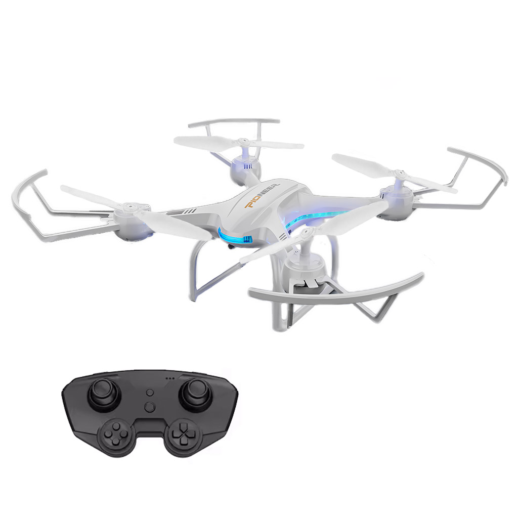 طائرة درون كبير - ابيض