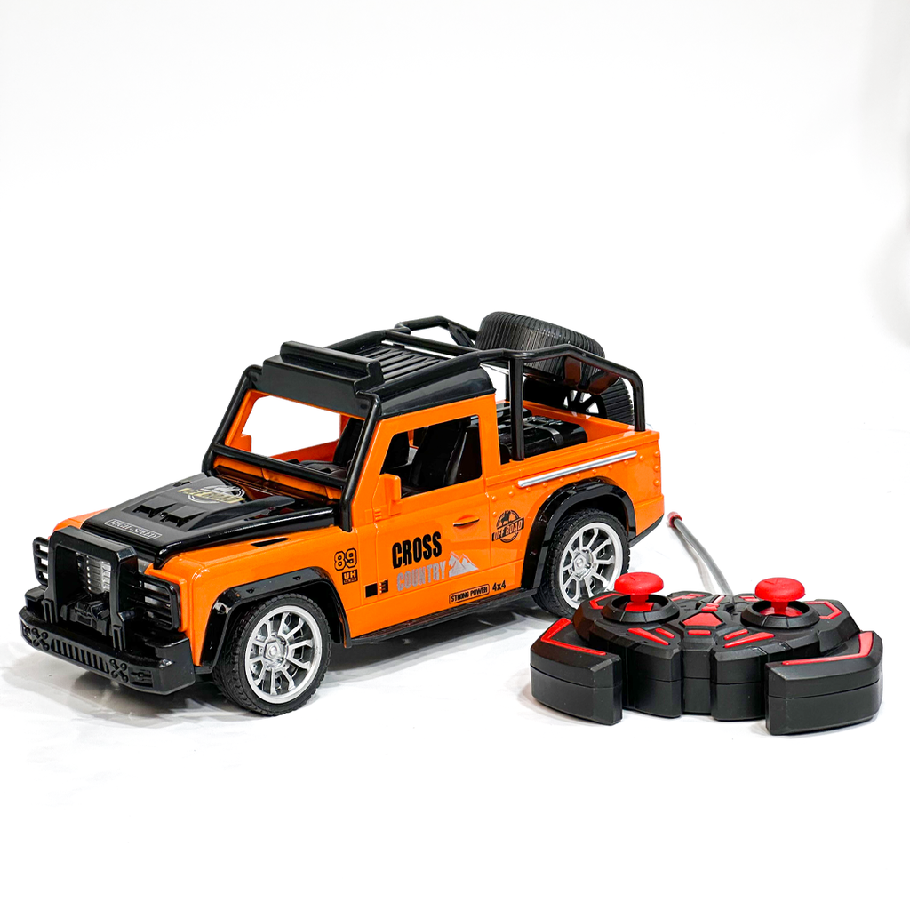 شاحنة مع ريموت تحكم - برتقالي