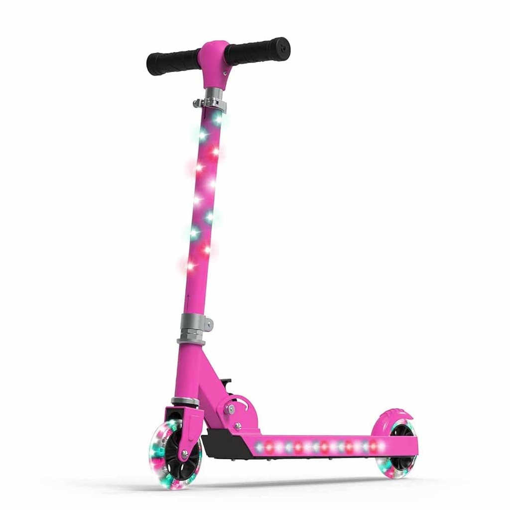 اسكوتر مضئ - وردي