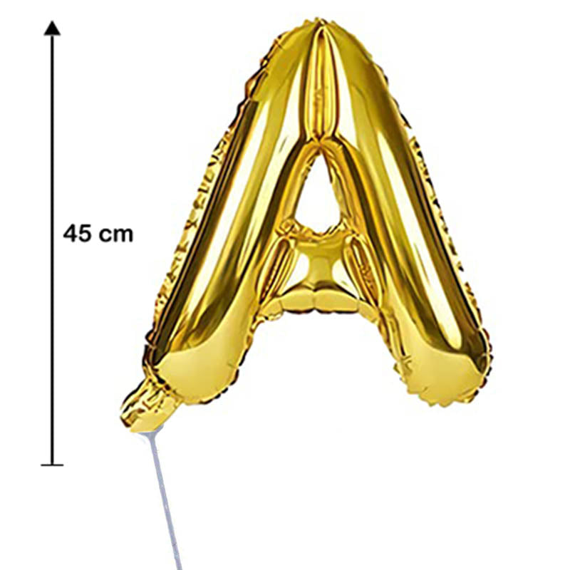 بالون حرف A مقاس 18