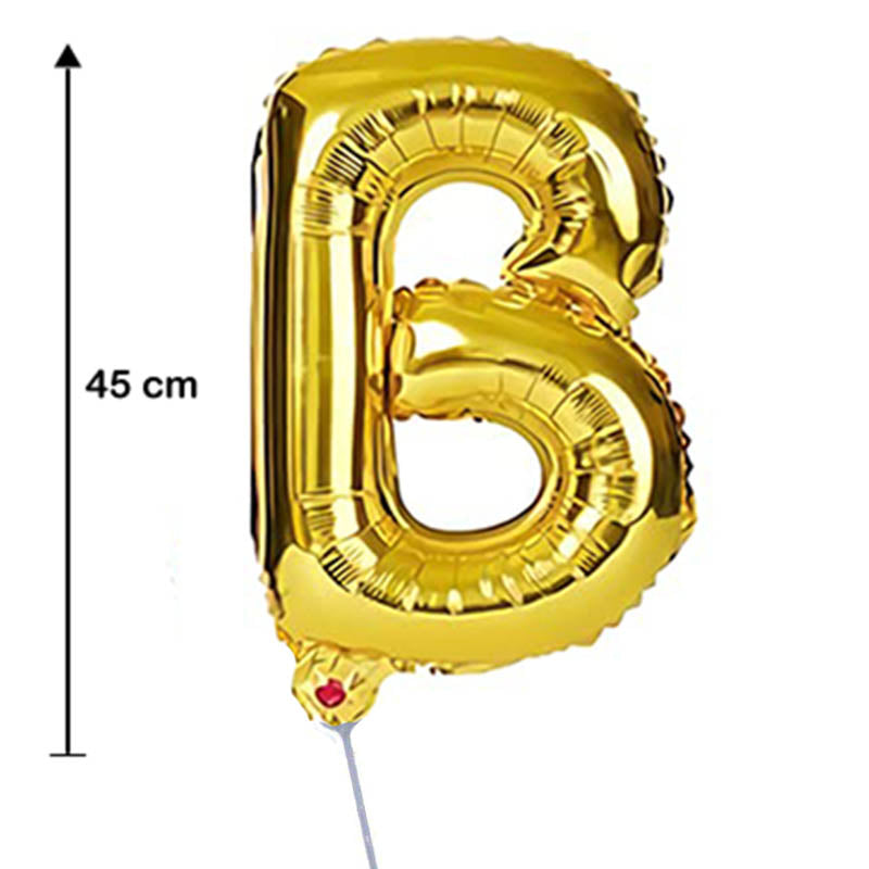 بالون حرف B مقاس 18