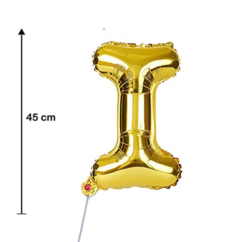 بالون حرف Iمقاس 18