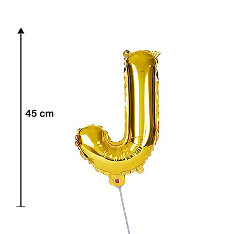 بالون حرف J مقاس 18