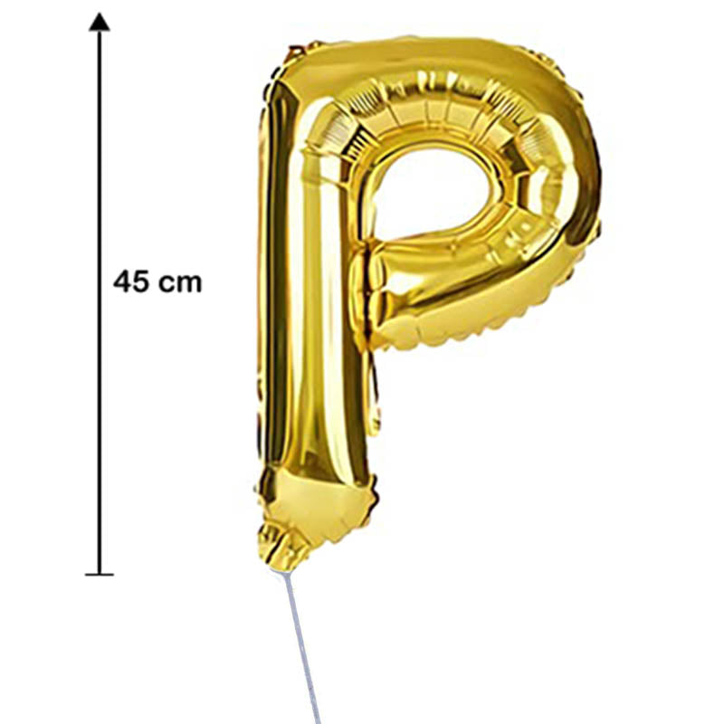 بالون حرف P مقاس 18
