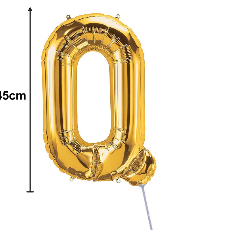 بالون حرف Q مقاس 18