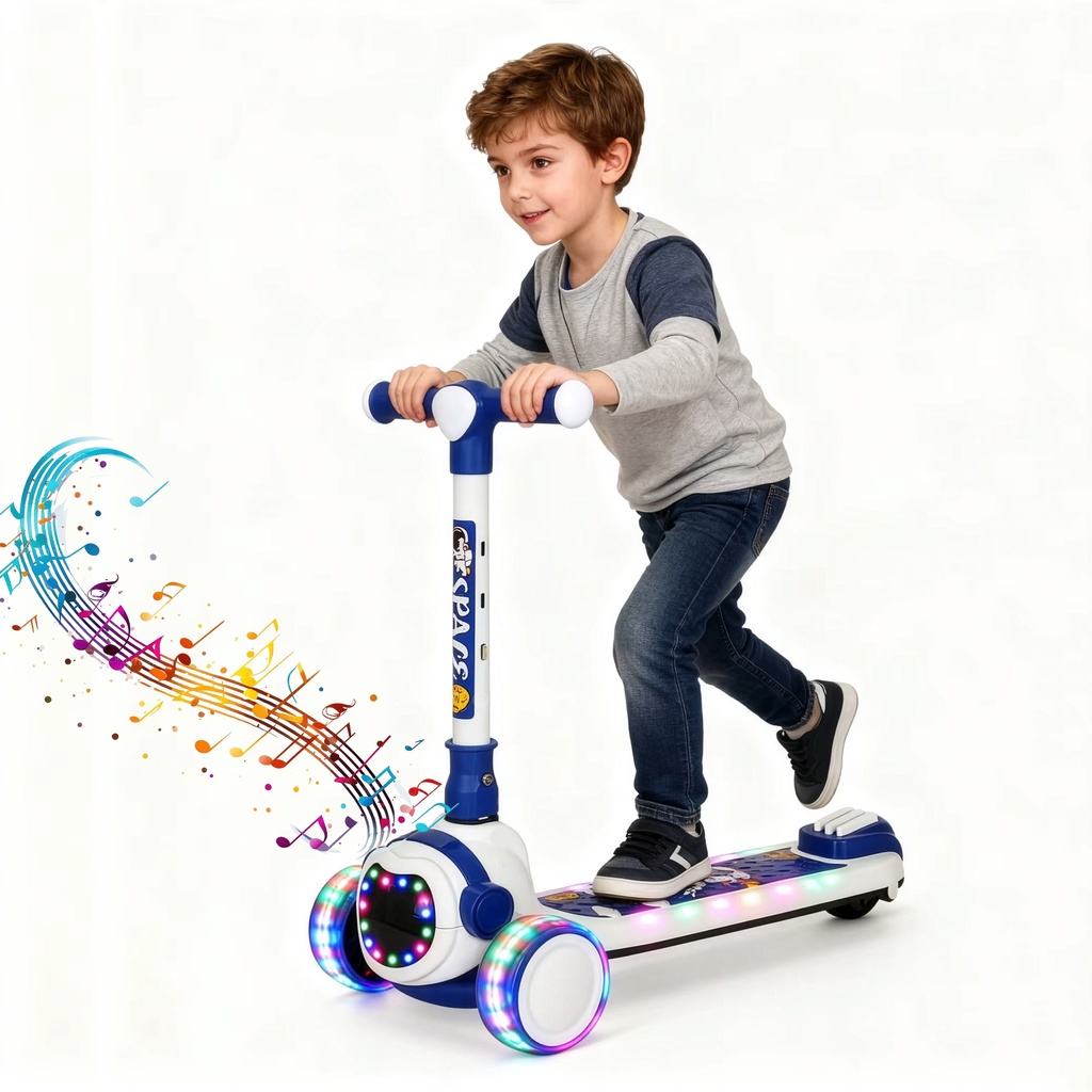 اسكوتر الفضاء - ازرق