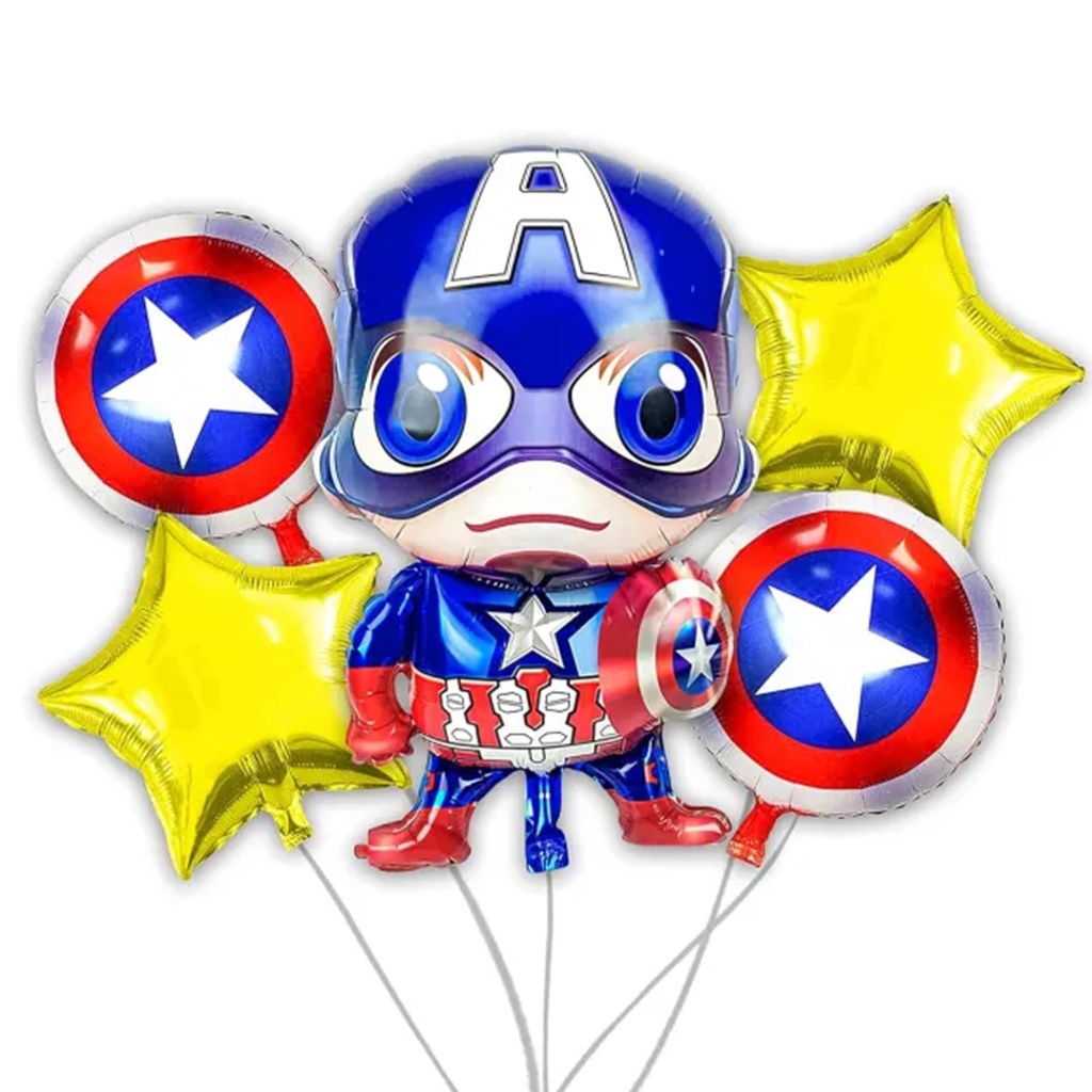 مجموعة بالونات كابتن امريكان