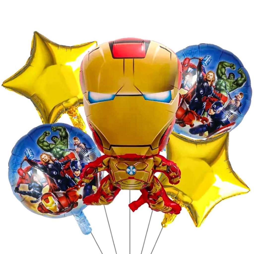 مجموعة بالونات ايرون مان